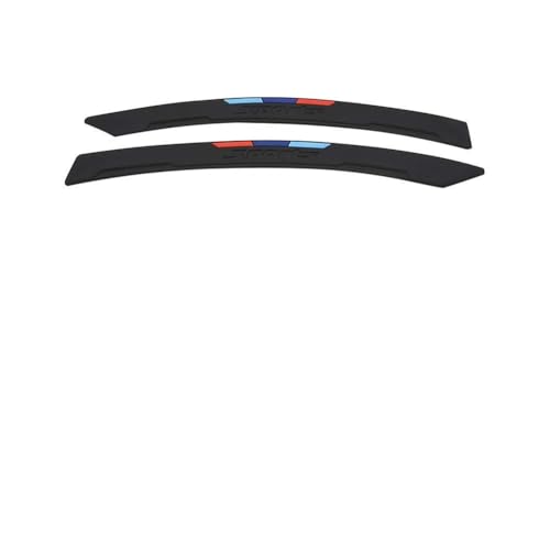 idain Car Wheel Fender Eyebrow Edge Trim Protector Strips Side Bumper Protection Guard Anti-Scratch Corner Pad Fit Most Car,Black