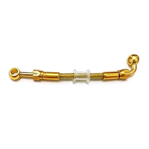 Manguera freno trenzada M10 tubo embrague sin fugas con banjo giratorio 220cm