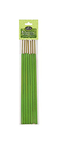 Image of LIELA - Garden and Outdoor Incense Sticks for Mosquito Repellent in Pure Citronella & Lemon Grass Fragrance ; (14)