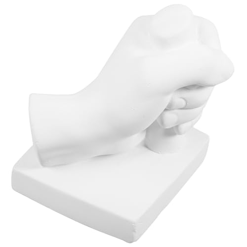 Modèle de sculpture main en plâtre blanc YARNOW pour croquis
