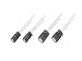 PANASONIC INDUSTRIAL DEVICES ECE-A1AN220U ECEA Series 10 V 22 uF LS=2 mm Bi-Polar Radial Aluminum Electrolytic Capacitor - 250 item(s)