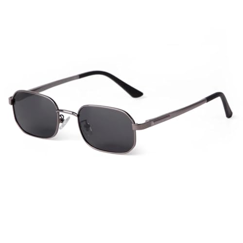 Lunettes de soleil tendance mixtes monture métal solaire mode