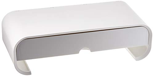 DeLOCK Support pour écran avec tiroir Blanc