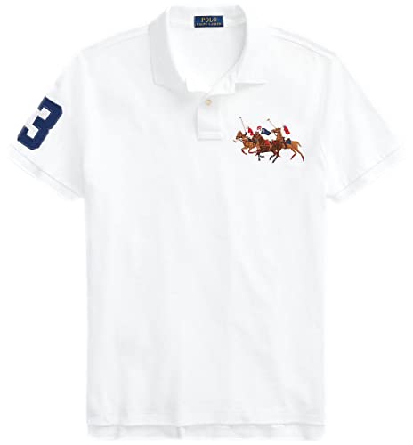 Polo Ralph Lauren Men's Big&Tall Triple Pony Cotton Mesh