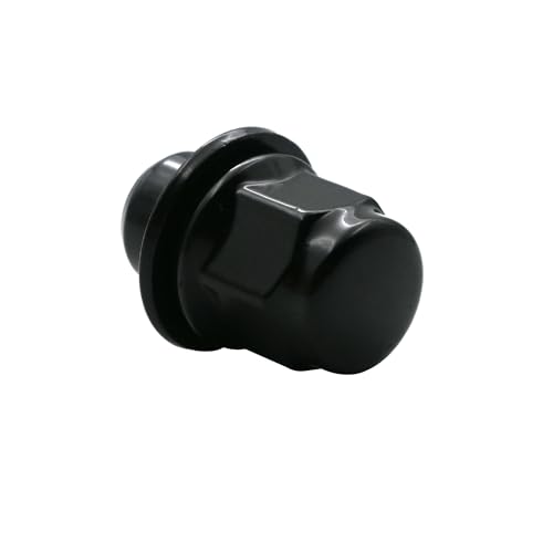 Image of 24pcs M12x1.5 Lug Nuts Hex 13 /16'' (21mm) Black OEM Factory Style Mag Seat Lug Nuts Replacement Compatible with Toyota Lexus Factory Wheels