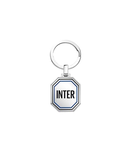 Porte-clés football Inter en acier pour le sac d'école des garçons