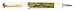 Produktbild Pelikan 935569 Kolbenfüllhalter Souverän M 400 Schildpatt-Bicolor-goldfeder 14-K/585 Federbreite F, 1 Stück, weiß
