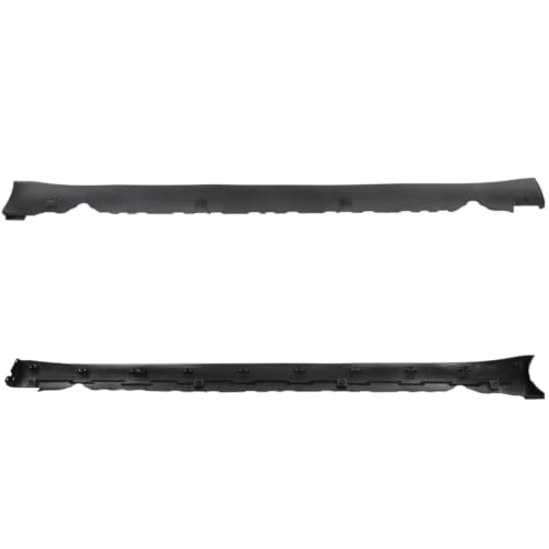 Moldura inferior lateral derecha para reparar el umbral dañado de tu Model 3