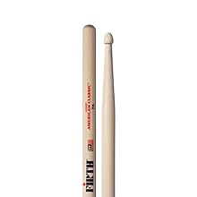 The popular Vic Firth American Classic Series of drum sticks made in the USA from American Hickory. All pairs are matched through computer analysis for optimum balance of weight and pitch The Vic Firth 7A is a scaled down (shorter and slimmer) Americ...