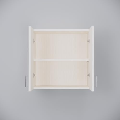 Image of SPECIALITY PANELS 2 Door Modular Wall Mounted Kitchen Cabinet with Organizer Shelf Space Saving Storage Unit Engineered Wood Cupboard for Kitchen Living Room Utility Organizer Furniture | DIY Assembly