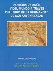 Portada de Noticias de Agón y del mundo a través del libro de la Hermandad de San Antonio Abad