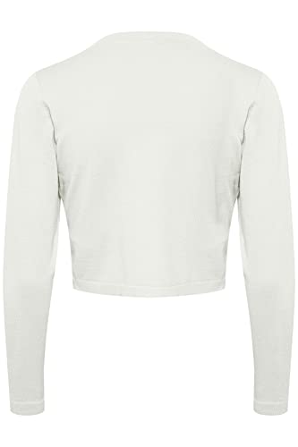 KAFFE Bolero Astrid Damen Bolero Astrid Elegant Jäckchen Langarm Cardigan Bolerojacke L, Chalk