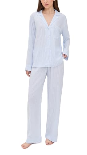 Eberjey Women's Nautico Long Pajama Set