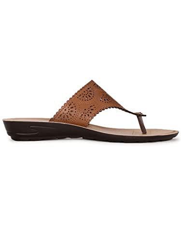 Image of Bata Women's Flats with Laser Cuts