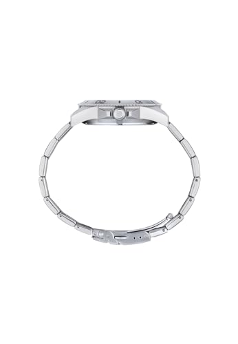 Breil, Collezione Challenge, Orologio Uomo In Acciaio Bilux, Movimento 6P29 Miyota, Lunetta In Acciaio Satinato, Chiusura Deployante Con Pulsanti, Resistente All'acqua, Cassa 42 Mm - 2