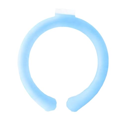 Neck Cooling Ring Insulated Wearable Reusable Chilly Cooler - Leakproof Ice Neck Ring - for Cool Summer Hot Weather Outdoor Indoor House Kitchen Sports Exercise Workers