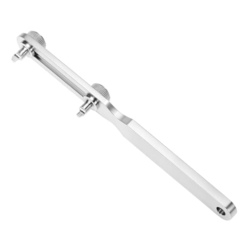 Outil de retrait de dos de montre QWORK clé réglable de précision boîtier étanche