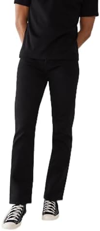 True Religion Men's Ricky Straight Leg Jean with Back Flap Pockets