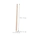 GLSTOY 500Pcs Wood Coffee Stirring Sticks Smooth Lightweight Disposable Drink Stirrer Rods for Office Restaurant Use Thick Design Compatible with All Cups