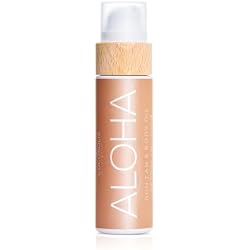 COCOSOLIS ALOHA Sun Tan & Body Oil | Organic Tanning Bed Lotion | Get Healthy Deep Chocolate Tan | Tanning Accelerator with 5 Precious Oils to Make Your Skin Glowing & Revitalized (110 ml)