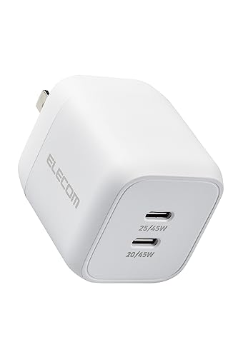 USB Power Delivery 45W キューブAC充電器(C×2)を評価!|