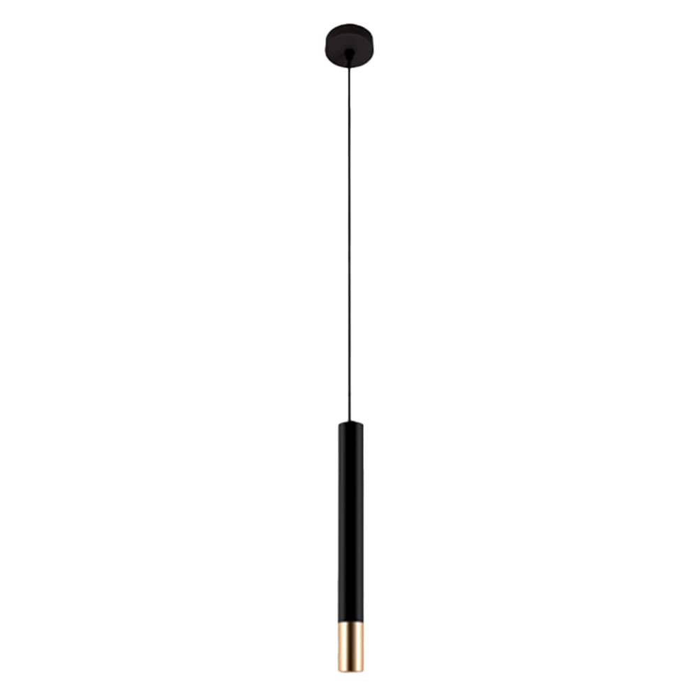 SXECAEPS Modern creative chandelier 5W Aluminum Led Lamp Mini Long Tube European Hanging Light Ceiling Downlights Restaurant Spotlight Cylindrical Bar Droplight/6 * 40Cm/White