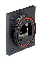 Łącznik, gniazdo RJ45, 8POS, CAT6A, kołnierz, adaptery liniowe, złącza modułowe, adaptery modułowe, ilość 1 | PX0890