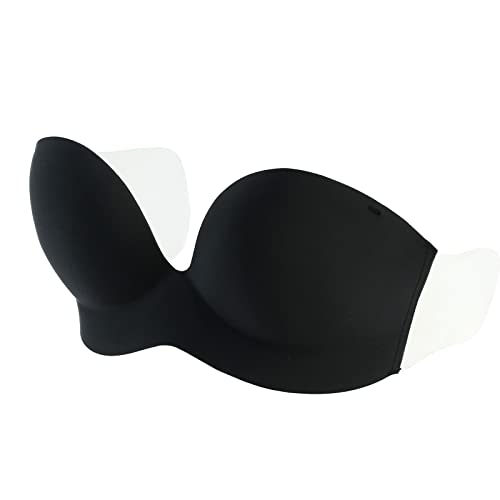 Miss Body Women’s Adhesive Bra Strapless Self Sticky Invisible Push Up Reusable Bras For Backless Dress #TOP1