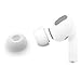 sciuU Almohadilla para Auriculares Compatible con Apple AirPods Pro, Funda Cubierta de Auriculares de Repuesto, Ear Tips de Silicona Suave Goma Accesorios - 1 par * Talla S