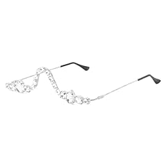 Rhinestone Frame Silver