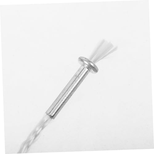 Kit de 4 mechas de algodón e hierro para lámparas de aceite miniatura 5