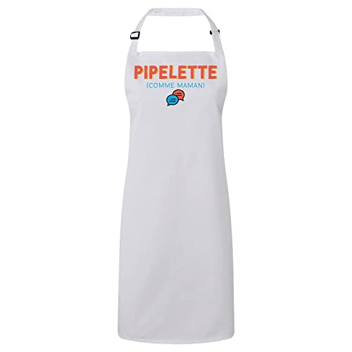 Tablier cuisine premium humour blague avec message amusant pour femme