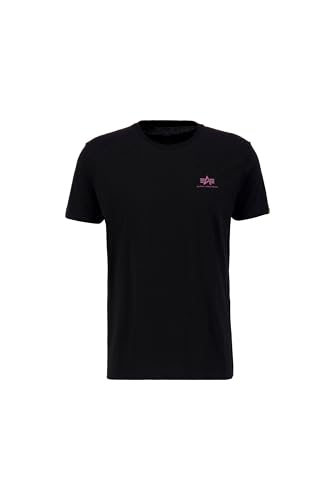 Alpha Industries Backprint T T-Shirt für Herren Black/Dark Mag – Ansicht 1