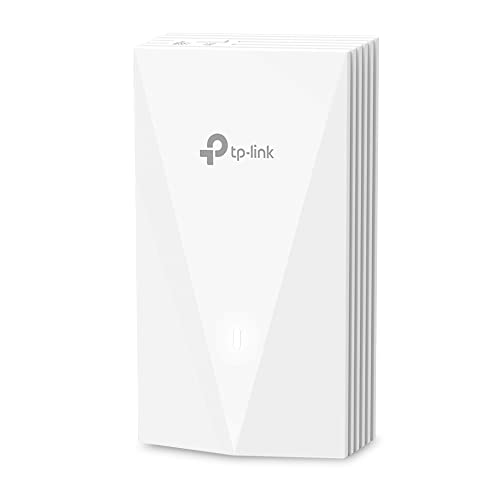 Image of TP-Link EAP655-Wall | Omada True WiFi 6 AX3000 Wall Plate Wireless Gigabit Access Point | High-Efficiency | Seamless Roaming | PoE Passthrough | Multiple SDN Controller Options | Remote & App Control