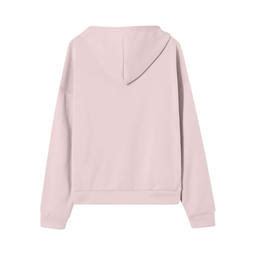OIOLOYJM Zipper Hoodies for Women Long Sleeve Oversized Sweatshirts Y2k Drawstring Soft Jacket 2025 Fall Fashion with Pockets