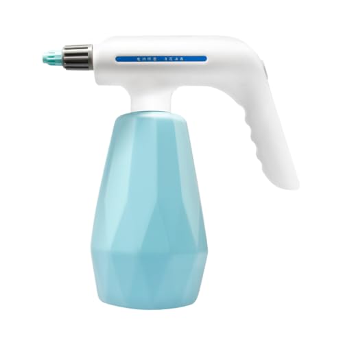 Pulverizador eléctrico, funciona con pilas, a prueba de fugas, botella de riego eléctrica para plantas, para césped, patio, porche, limpieza de ventanas, jardinería, familiares y amigos