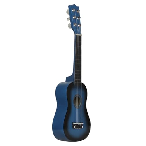 Geuxe Ukelele de 21 pulgadas, Ukelele soprano de 6 cuerdas, guitarra de tilo, instrumentos musicales para...