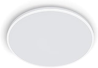 Philips LED Superslim Linear Ceiling Light 22W 4000K [Cool White - White] for Home Indoor Ceiling Lighting, Livingroom, Bedroom" } (25096300)