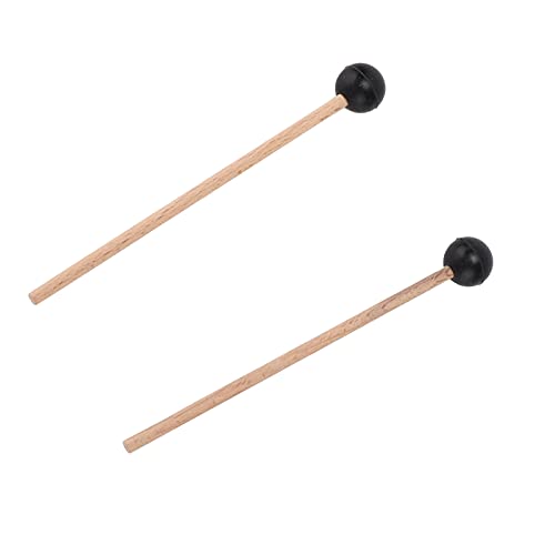 2 Baquetas de Sonido Grueso con Cabezas Redondas para Percusión miniatura 4