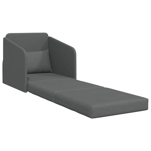 Sofá cama moderno con función de dormir sillón individual que ahorra espacio 4