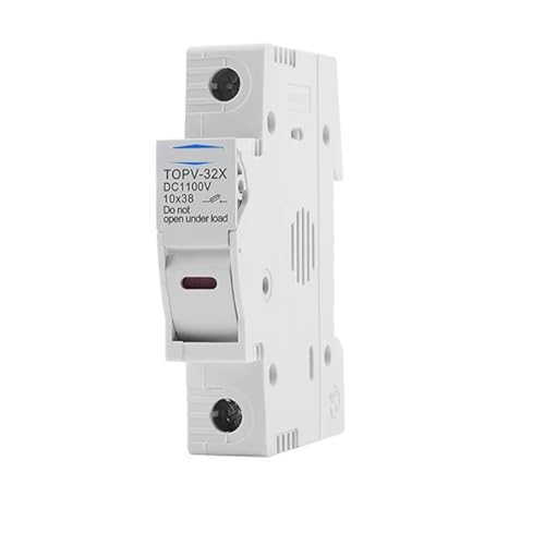 Portafusibles fotovoltaicos DC 1000V con luz LED para prevenir sobrecargas en sistemas solares