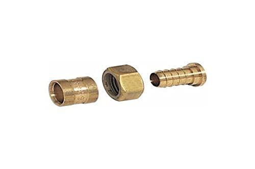 COMAP Raccord PER à glissement - Droit à écrou tournant - Diamètre ⌀16x1,5 mm - Femelle 1/2" (15x21) - Pexy pour Tubes PER - 4263 Cover