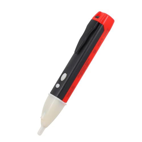 STOBOK 非接触式感応検電ペン 多機能電気技師テスター 電気作業用サウンドライトアラーム付き 携帯便利ペンクリップ設計 夜間照明対応