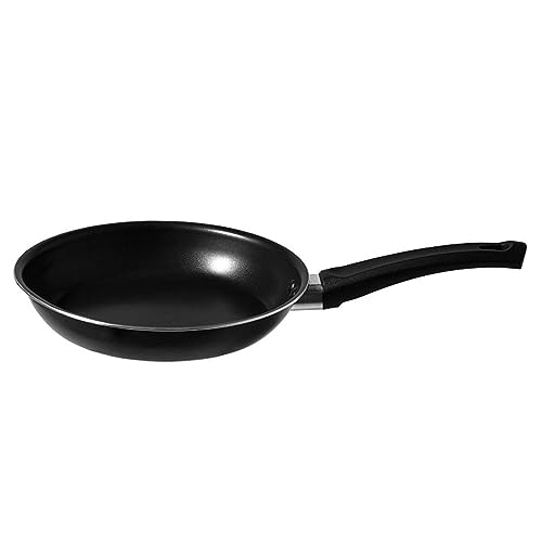Wok negro ligero de aluminio fundido con antiadherente miniatura 1