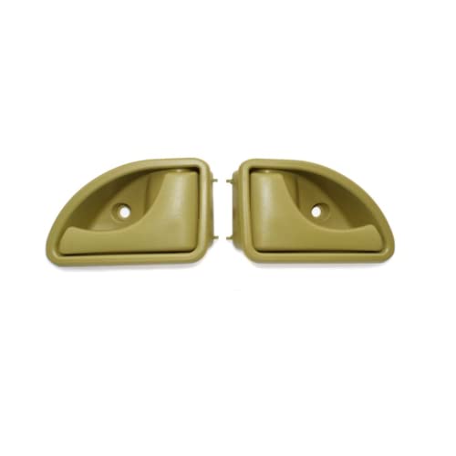 Tipo di materiale: plastica Viviance Maniglia per porta interna anteriore sinistra e destra compatibile con Renault Kangoo I 1997-2007 Twingo I 1993-2007 - Type A Giallo Sinistra e Destra