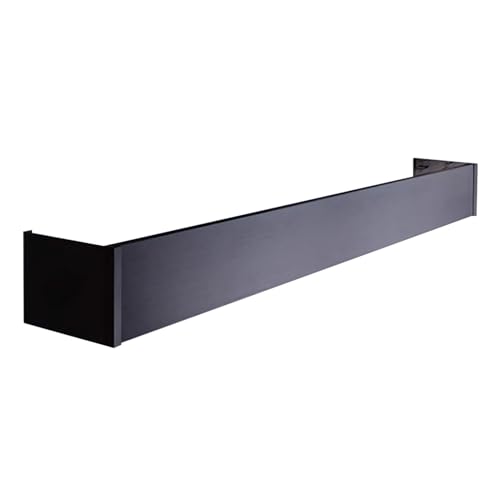Cantonnière de rideau découpable en aluminium pour un montage au plafond sans rail esthétique