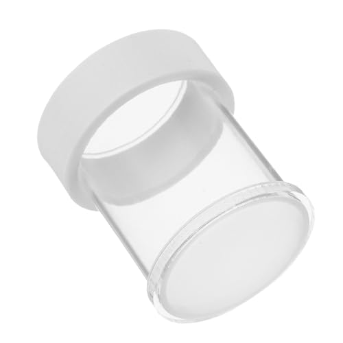 CIYODO Fish Feeder Acrylic Dish Tray for Aquatic and Shrimp Floating Food Dispenser for Betta Fish Automatic Portion Control Overfeeding for Home