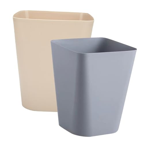 OSALADI 2 piezas caneca de basura rectangular 1 ml plástico