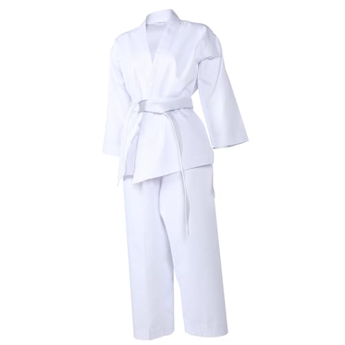 Tenue de karaté en polyester VALICLUD avec pantalon à ceinture élastique pour adulte