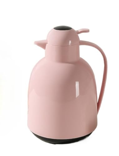 TIKHJ 保温ポット 卓上ポット 温度表示 保温保冷ポット おしゃれ ステンレスティーポット保冷ティーポット 断熱ケトル 大容量 (D,2.2L)